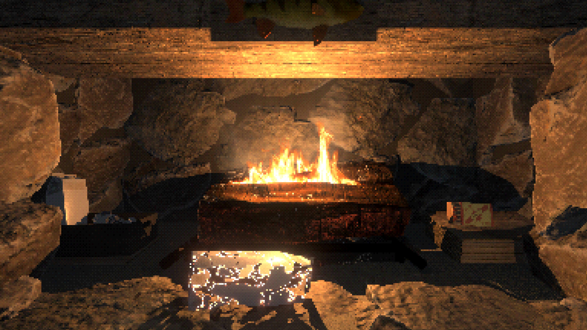Virtual Interactive Fireplace screenshot 2
